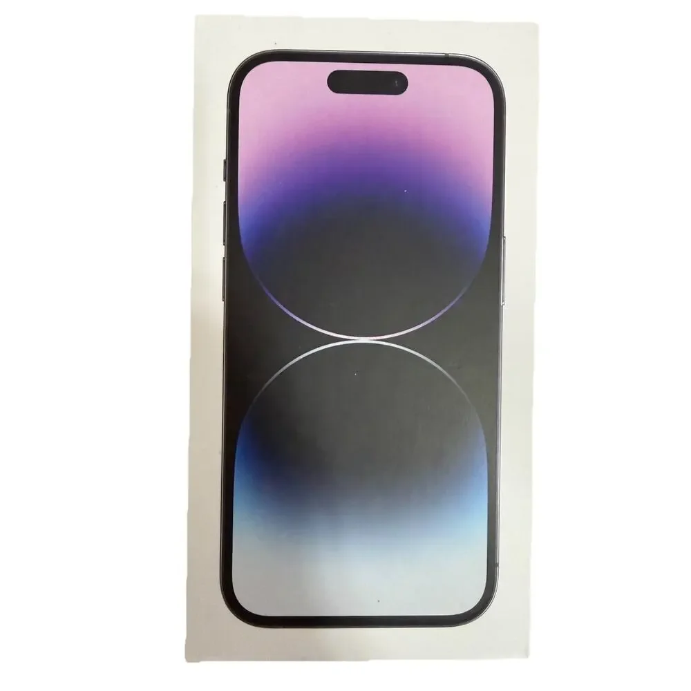 iPHONE 14 Pro Box with Apple Sticker